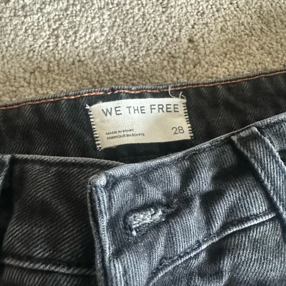 WE THE FREE DEEP TRANCE DROPPED BOYFRIEND DENIM - Picture 8 of 9